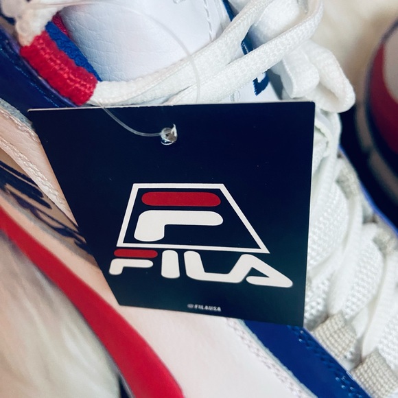 NWT Fila Grant Hill 2 White, Purple, Red Men’s or Women’s Basketball Shoes - Picture 3 of 6